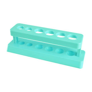 ขายส่งจากโรงงาน ชั้นวางหลอดทดลองหลากหลายแบบ ขนาด 12 มม. 16 มม. ทำจากพลาสติก ABS 6 ช่อง สำหรับห้องปฏิบัติการ - Product Image 6