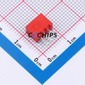 BX-PH2.0-3PZZ-R Wire-to-Board Pin Header Through hole Component (THT),P=2mm Connector 1x3P 2mm Through Hole PH - Product Image 2