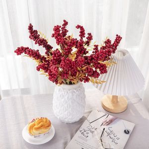 Berry fasulye köpük yapay noel şube dekorasyon için cadılar bayramı paskalya ve şükran kızılcık toplama/sprey - Product Image 4