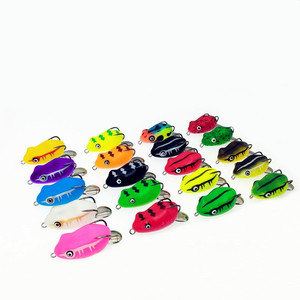 Sản xuất PVC mềm ếch lure mềm nhựa ếch câu cá lure Bass cá hồi Bait 8 gam - Product Image 3