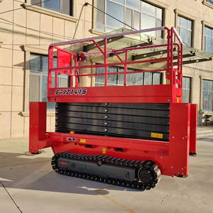 Новый самоходный гусеничный ножничный подъемник по заводской цене, 6 м, грузоподъемность 300 кг - Product Image 6