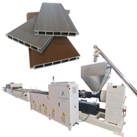 Ligne d'extrusion de garde-corps en WPC et UPVC pour la production de fils/barres pour balcons et clôtures résidentielles, à haute productivité