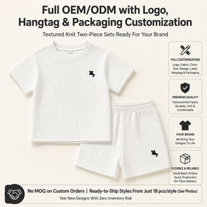 Ensemble T-shirt et <span class=keywords><strong>short</strong></span> brodé motif dessin animé pour bébé garçon, style coréen, simple et confortable, 0-3 ans, nouvelle collection été, transfrontalier - Product Image 1