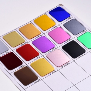 Strass en acrylique OLeeya ultra-brillants, plus de 35 couleurs, à dos plat, effet miroir, à coudre, avec trous, pour vêtements de danse - Product Image 2