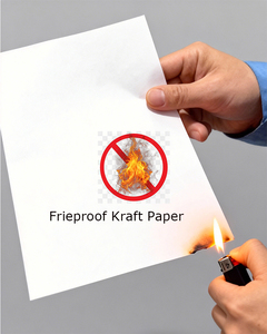 B1-Klasse Flammhemmendes Kraftpapier Feuerbeständiges Isolierpapier für Industrie und Bauwesen - Product Image 4