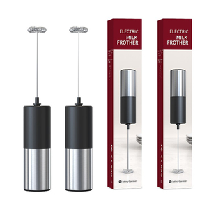 Pichet à <span class=keywords><strong>mousseur</strong></span> à <span class=keywords><strong>lait</strong></span> électrique en plastique automatique à main original et personnalisé pour cappuccino, outils pour café et thé - Product Image 1