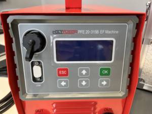 Machine de soudage électrofusion pour tuyaux en PEHD PFE315B avec machine de soudage bout à bout de haute qualité - Product Image 3