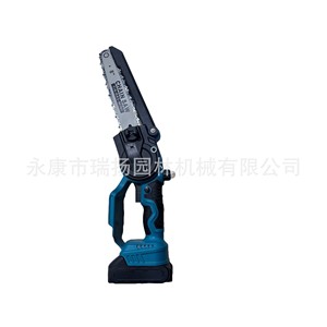 เลื่อยโซ่ยนต์ขนาดเล็ก 8 นิ้ว ใช้แบตเตอรี่ไร้สาย สำหรับตัดไม้ ใช้งาน DIY - Product Image 1