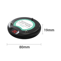 Appelant sans fil Fast Food Order Beeper Restaurant Waterproof Vibrate Beeper Guest Queue Coaster Système de radiomessagerie pour les clients