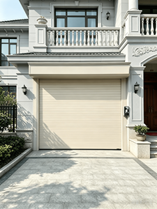 Porte de garage à enroulement en aluminium Lixiang Villa |   Porte à Battant Haute 0,5-1,5 m/s, Design Moderne, Lames Isolées de 100 mm de Large et 24 mm d'Épaisseur - Product Image 4