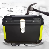 Maxi-Scooter Accessoire X-Size Moto Top Box PP Plastique Big Tail Cases pour Motos Pratique Coffre De Stockage Pièces Bagages