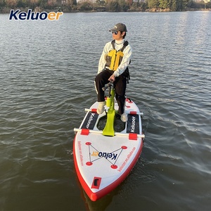 Vélo à pédale d'eau Vélo de loisirs aquatique unique Bateau à pédales de tourisme gonflable - Product Image 5