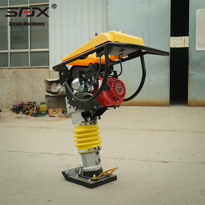 Apisonadora Manual a Gasolina con Motor de Alta Eficiencia 5.5-6.5HP, <span class=keywords><strong>Compactadora</strong></span> Vibratoria de Suelo HCR110B XINSDA - Product Image 2
