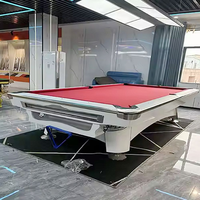 Table de billard et de snooker professionnelle pour l'extérieur ou l'intérieur, table de billard durable en ardoise