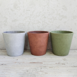 FANGSHENG Pots et jardinières décoratifs modernes en céramique, ronds, côtelés et incurvés, pour <span class=keywords><strong>jardin</strong></span>, maison, bureau et <span class=keywords><strong>salon</strong></span> – Vente en gros à prix abordable - Product Image 3