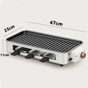 Offre Spéciale 1500W 2 en 1 poêle électrique avec fonction Barbecue Gill cuisson antiadhésive plaque amovible branchie électrique - Product Image 6