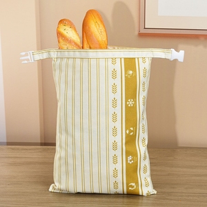Reusable Cotton <b>Bread</b> <b>Bag</b> Bakery <b>Bread</b> Shopping <b>Bags</b> Cotton Drawstring <b>Bread</b> <b>Bag</b> - Product Image 5