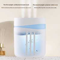 Grande Capacité Nano Humidificateur Haute Brume Sortie Silencieux En Plastique Purificateur D'air pour La Maison Bébé Chambre Télécommande YS