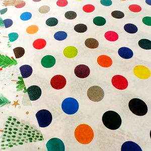 Papier d'emballage kraft personnalisé de haute qualité, directement de l'usine, 100% pâte vierge, imprimé monochrome ou multicolore, emballage fantaisie de qualité - Product Image 3