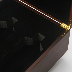 Large Wooden Decorative <b>Box</b> Accessory <b>Jewelry</b> Organizer <b>Hinged</b> Lid Storage <b>Box</b> Durable Space-Saving Modern Rectangle Home Office - Product Image 6