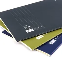 Agenda/Journal en papier promotionnel personnalisable, couleurs personnalisées disponibles, impression offset, reliure cousue, format A4, designs variés HQB