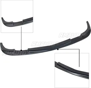 Para Chevy C6 Corvette 2005-2013, modelos de carrocería ancha estilo Z06 ZR1, alerón delantero de fibra de carbono estilo mate negro - Product Image 5