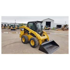 Chargeuse Cat 246C d'occasion à usage intensif Caterpillar 246D Machine de seconde main à petite roue - Product Image 4