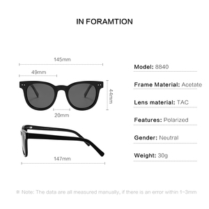 Lunettes de soleil en acétate 2022, haute qualité, ombrage, monture <span class=keywords><strong>bose</strong></span>, tenor, logo personnalisé, lunettes de soleil - Product Image 4