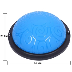Ballon d'équilibre demi-corps écologique avec poignées et pompe pour l'exercice et la <span class=keywords><strong>musculation</strong></span> - Product Image 5