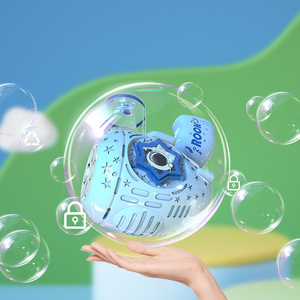 Cầm tay nhựa trẻ em của bong bóng máy không gian Phi Hành Gia Đồ chơi hoàn toàn tự động gatling điện bong bóng thổi súng cho các lứa tuổi 5-7 - Product Image 3