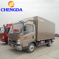 Sinotruck HOWO — Mini-camion Cargo clair, 4x2, 3 tonnes, 5 tonnes, 8 tonnes, 10 tonnes