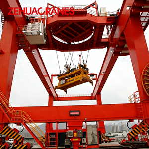 Gru a portale su rotaia certificata CE (<span class=keywords><strong>RMG</strong></span>) per container, ideale per stazioni ferroviarie e campi di stoccaggio container - Product Image 6