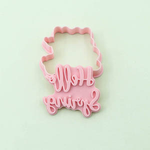 Printemps série en plastique écologique Biscuit moule fleur soleil <span class=keywords><strong>abeille</strong></span> 3D dessin animé bricolage mignon imprimé <span class=keywords><strong>emporte</strong></span>-pièces - Product Image 4