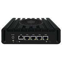 Mini PC Pare-feu Intel N150 4 ports LAN 2x 5GbE I226V Passerelle Cellulaire 5G Ordinateur Industriel Sans Ventilateur G30W H30W G31FW
