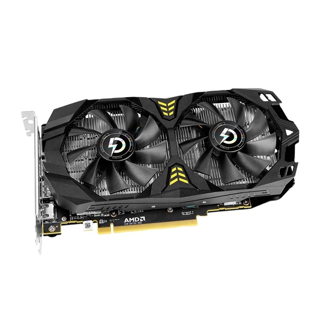 Best Price Rx 580 8GB Gddr5 Gaming Graphics Card Amd Chipset 256-bit 6-pin Dp Desktop Workstation Design Office Computer
