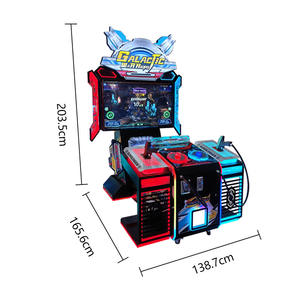Macchina <span class=keywords><strong>da</strong></span> Gioco Arcade di Tiro con Pistola Laser Multigiocatore Più Popolare per Bambini, Uso Esterno in Centri Commerciali, Capacità <span class=keywords><strong>2</strong></span> Giocatori - Product Image 4
