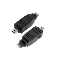 Câble adaptateur automobile HZSD FireWire 800 vers 400 9 vers 6 broches mâle/femelle (9 broches 6 broches) 6FT IEEE 1394