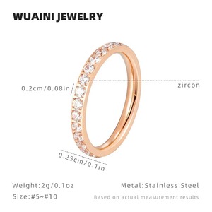 แหวนเพชรทรงเหลี่ยมเจียระไนแบบเรียบง่าย ทองคำแท้ 14K สำหรับเด็ก รุ่นใหม่ล่าสุด เครื่องประดับอันหรูหราทันสมัยสำหรับวันครบรอบ - Product Image 5