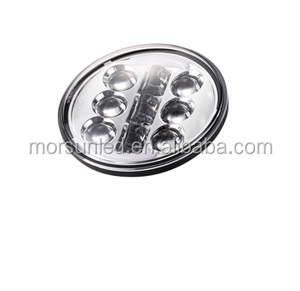 Moto Auto Motorcycle 5,75 "LED-Scheinwerfer für Harley Davidson Rocker C 2008-2011 Fernlicht Scheinwerfer Halo - Product Image 6