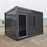 Maisons conteneurs, maisons modulaires, panneaux sandwich pour usage de bureau, modernes, pour jardin extérieur, parc