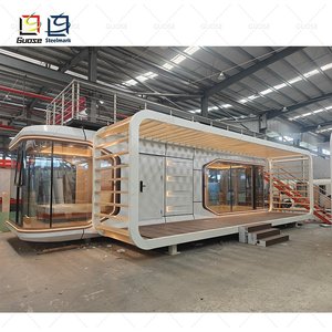 アップルキャビン20Ft40Ft屋外モダンスマートプレハブ小型カプセルハウスモバイルオフィススペースカプセルハウスキッチン付き - Product Image 2