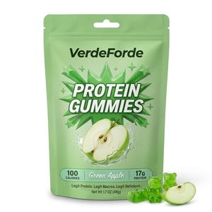 Gomitas de Proteína Vegetal a Base de Pectina |   Sandía Natural y Extracto de Hierbas |   Gomitas Veganas <span class=keywords><strong>100</strong></span>% Aptas para el Bienestar - Product Image 4