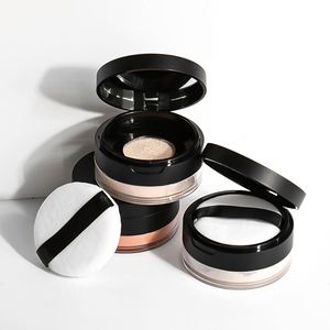 Poudre libre fixatrice personnalisable avec votre logo – Cosmétiques longue tenue, soyeux, légers, véganes, fini mat, poudre compacte - Product Image 1