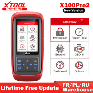 Xtool X100 Pro2 Auto chiave programmatore Reset ECM & immobilizzatore X100 PRO 2 OBD2 Scanner diagnostico con adattatore <span class=keywords><strong>EEPROM</strong></span> - Product Image 2