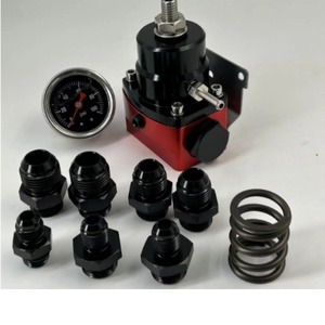 Kit de régulateur de pression de carburant Haofa 6AN noir pour la modification et la mise à niveau des voitures - Product Image 1