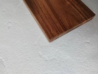 Étagères flottantes en bois d'acacia robustes et réglables à 2 niveaux, style rustique, pour chambre, cuisine, maison