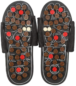 Sandalias de Masaje de Reflexología Podal para Mujeres y Hombres, Pantuflas para Fascitis Plantar, Herramienta de Masaje de Pies - Product Image 1
