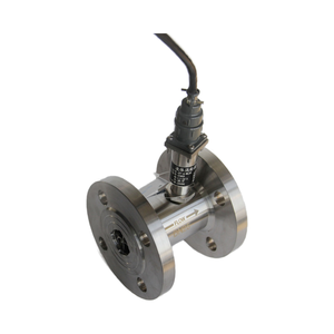 石油医療用ステンレス鋼デジタルタービンフローメーターガスエアOEM用海水フランジ設置 - Product Image 2