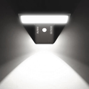 Lámpara Solar Exterior con Sensor de Movimiento, Control Remoto, IP65 Impermeable, para Patio, Jardín, Seguridad, Inducción Corporal, Lámpara de Pared - Product Image 3
