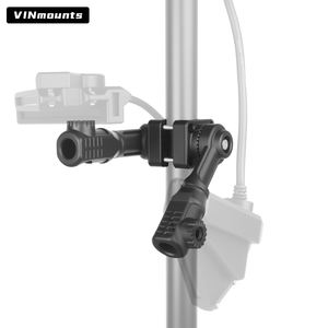 VINmounts Double 0 Degree LiveScope Pole <b>Mount</b>,MultiMode Transducer <b>Mount</b> for Pole & Trolling Motor Shaft - Product Image 2